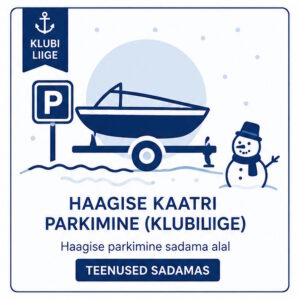 Kaatri / haagise talve-hoiustamine parklas (TMYC liige)